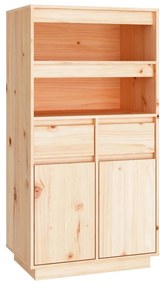 814534 vidaXL Dulap înalt, 60x40x116,5 cm, lemn masiv de pin