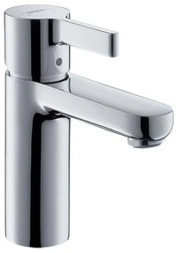 Baterie lavoar crom Hansgrohe cu ventil inclus, Metris S