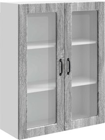 vidaXL Dulap de bucătărie Kalmar Gri Sonoma 80 x 31 x 100 cm