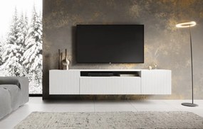 Comodă TV, 200x41x53 cm, Noemi, ADRK Furniture (Culoare: Grafit / Grafit)