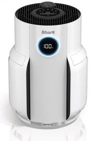 Purificator de aer Shark NeverChange HP150EU, 26W, Pana la 60 m², 5 viteze, Durata filtrul pana la 5 ani, Afisaj LED, Alb