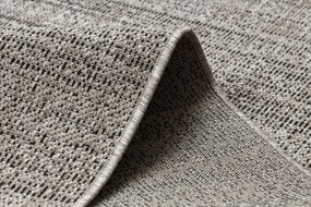 Covor sisal Floorlux 20389 argint si negru melange