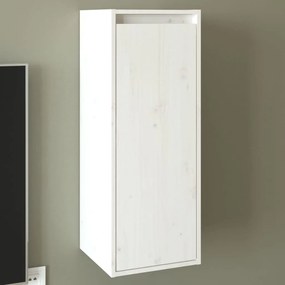 813497 vidaXL Dulap de perete, alb, 30x30x80 cm, lemn masiv de pin
