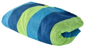 Hamac albastru-verde pentru 2 persoane, HAMMOCK 200x150 cm