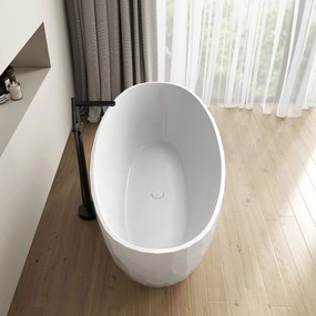 Cada freestanding compozit 3D, ovala 167 x 82 cm, Foglia Ovale