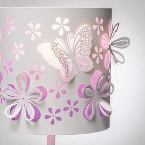 Lampă de masă ONLI TITILLA 1xE14/6W/230V 22 cm mov/alb