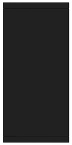 Servanta, negru, 88 x 30 x 65 cm, PAL 1, Negru