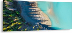 Tablou - Vedere la lac (120x50 cm)
