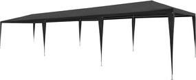 vidaXL Cort de petrecere, antracit, 3 x 9 m, PE