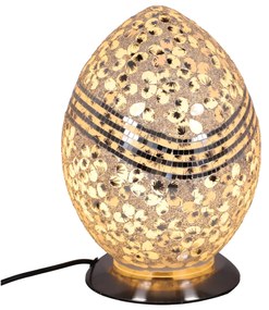 Lampa de masa Mozaic Silver h 31,5 cm