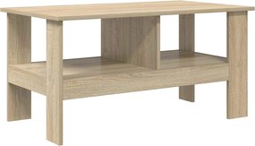 vidaXL Masă de cafea Stejar Sonoma 90 x 50 x 45 cm Lemn compozit