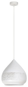 Pendul design industrial metalic alb KAIA 2279 RX