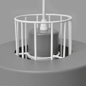 Lustră pe cablu VOLTA 3xE27/15W/230V d. 42 cm gri