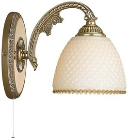 Aplica de perete din alama 1 brat design italian 7105