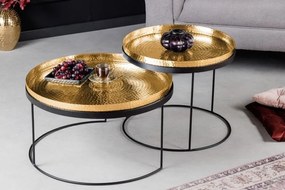 Set de 2 masute design industrial Elements