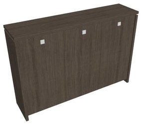 Dulap mediu pentru haine Verno 188 x 46 x 130 cm, stejar antracit