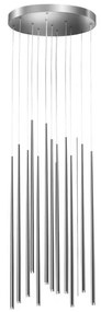 Lustra LED design modern minimalist 45cm Louise 12 chrome ZZ AZ3422