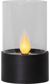 Corp de iluminat pentru exterior cu LED Star Trading Puloun, înălțime 13,5 cm, negru