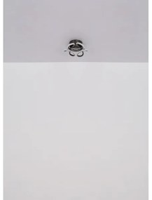 Plafonieră LED Globo 67386-24A MELISAND LED/24W/230V d. 26 cm negru