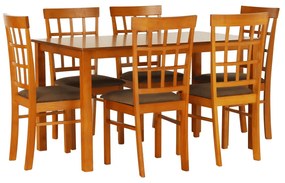 Set dining 1+6, cires, GRID NEW