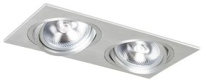 Spot incastrabil directionabil de tavan/plafon SIRO 2 WH