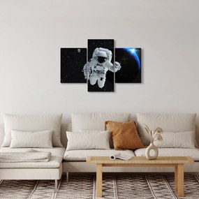 Tablou - Astronaut în Cosmos (90x60 cm)