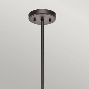 Lustră pe tijă de exterior Kichler KL-LYNDON-5P-AZ LYNDON 5xE27/60W/230V IP44