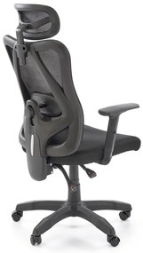 Scaun de birou Ramos negru H129 cm