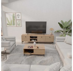 Set mobilier living Settle 1 (stejar). 1108072