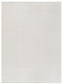 Covor alb lavabil din janilie 80x160 cm Elton – Flair Rugs