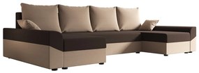 Expedo Canapea extensibilă în formă de U VIVIANA, 311x90x140, rainbow 41/rainbow 5