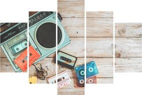 Tablou - Radio retro (150x105 cm)