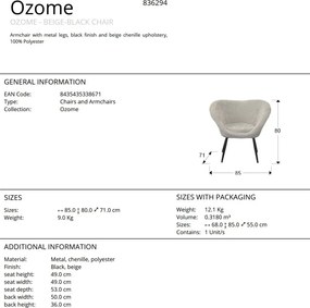 Fotoliu/Scaun design modern Ozome