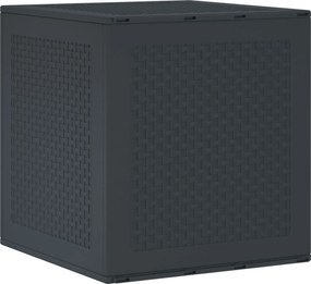 vidaXL Cutie de depozitare Antracit 55 x 53 x 57 cm Polipropilenă