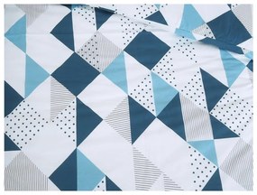 Lenjerie de pat creponata DIAMONDS alb Dimensiune lenjerie de pat: 70 x 90 cm | 140 x 200 cm