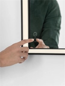 Oglinda cu iluminat LED IP44 3000K Ambor, 60x80cm, NVL-9006040