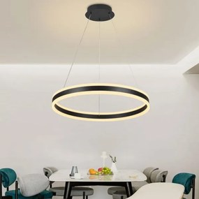 Lustră LED dimabilă pe cablu LED/85W/230V 3000-6500K + telecomandă