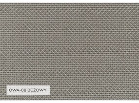 Canapea bej extensibilă 207 cm Simon – Miuform