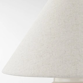 Veioza LUX, Ceramica Ivory, Tesatura In, ANNABELLE