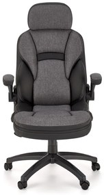 Scaun de birou Valerio negru/gri H128 cm