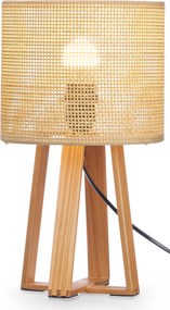 Lampă de noptieră boho NATURAL, 32 cm
