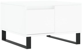 830764 vidaXL Măsuță de cafea, alb, 55x55x36,5 cm, lemn prelucrat
