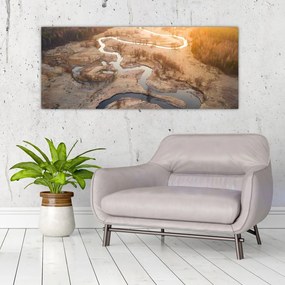 Tablou - Răsărit la Meander (120x50 cm)