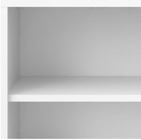 Bibliotecă modulară albă 89x113 cm Prima – Tvilum