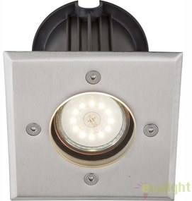 Spot incastrabil de exterior din otel inoxidabil GU10 si protectie IP67 STYLE II 31101 GL