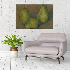 Tablou - Paul Cézanne, Three Pears, reproducere (90x60 cm)