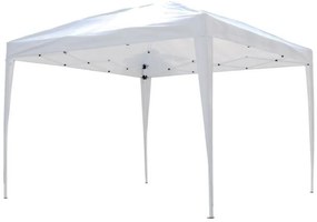 Foișor de grădină 3x3m pliabil Alb