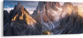 Tablou - Panoramă de munte (120x50 cm)