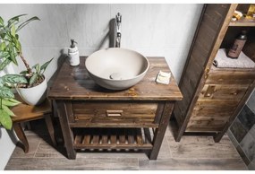 Sapho - Lavoar pentru blat FORMIGO Ø 39 cm beton/nisip