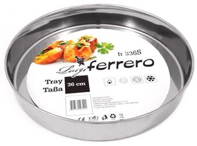 Tava din otel inoxidabil Luigi Ferrero FR-3660 36x5cm 250103
